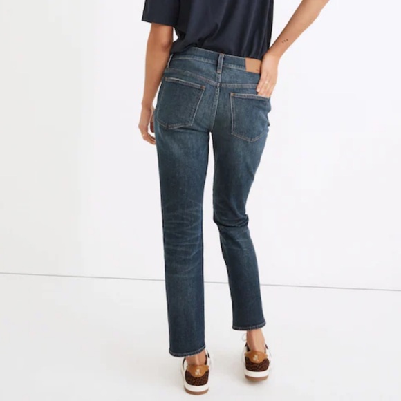 Madewell Tomboy Straight Jeans Plus Size 33 or 16 Stretch Sold Out - Picture 3 of 12